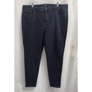 a.n.a A New Approach Jeggings Womens 18W Dark Blue Jean Leggings